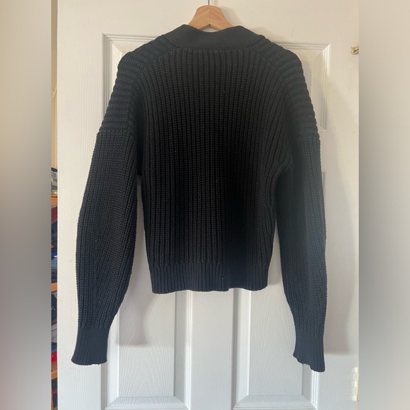 Everlane The Texture Cotton Crop Cardigan size XS - Picture 3 of 7